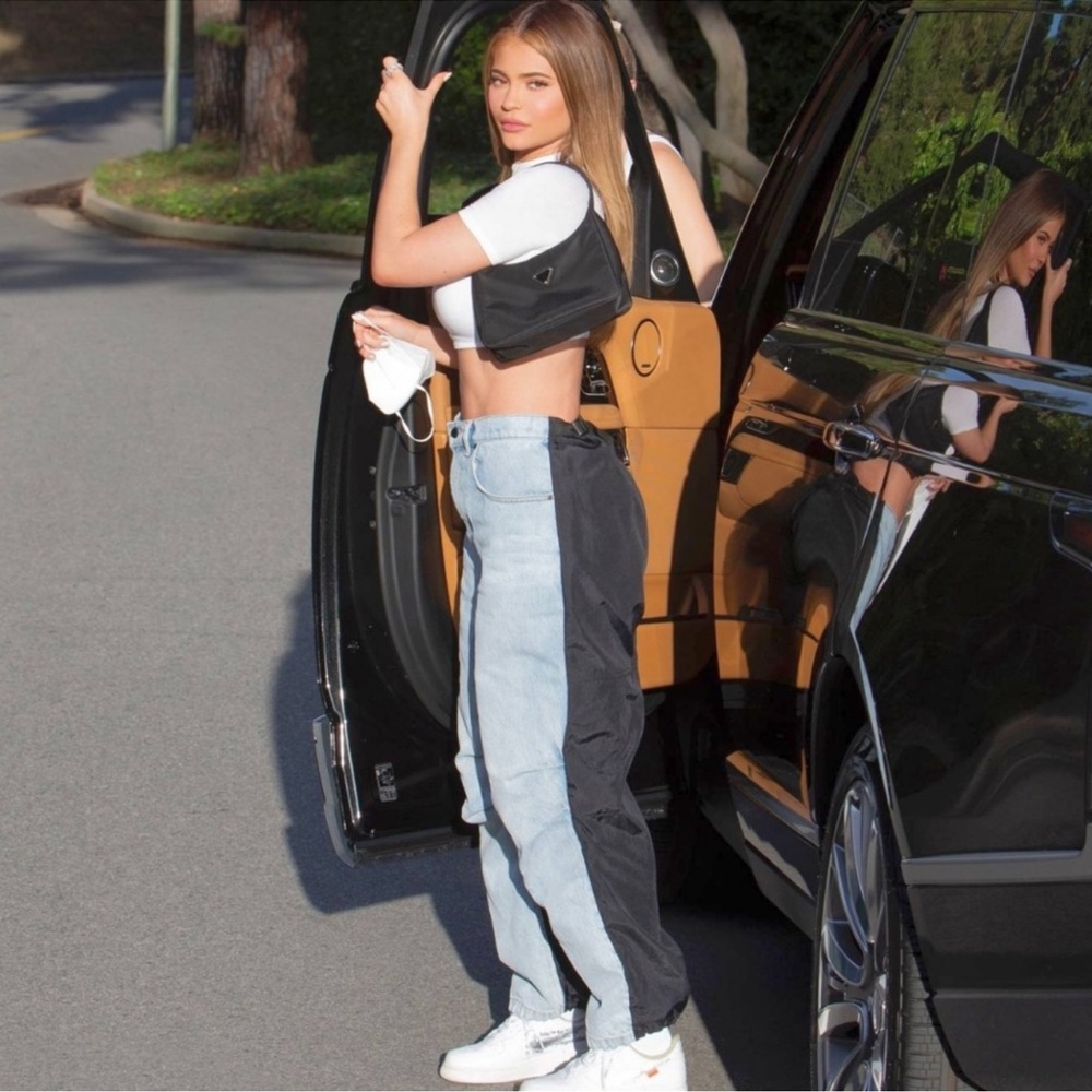 NWT Alexander wang denim and nylon pants